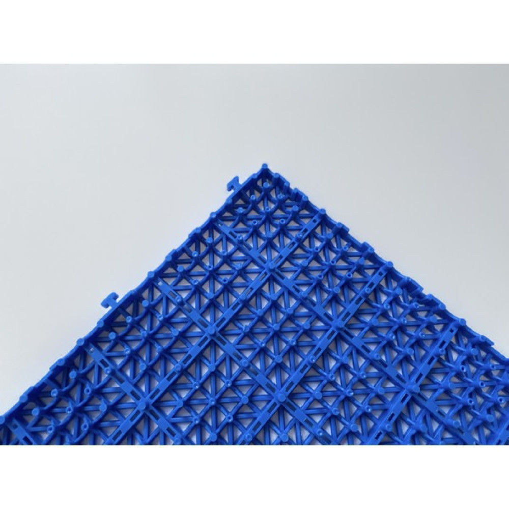 Gerçek Trend Mavi, Kare Desenli Ortopedik Plastik Yer Karosu Zemin Döşemesi Yer Izgarası 33X33 1 M2 (9 Adet) Yer / Yüzey Kaplamaları Fiyatı