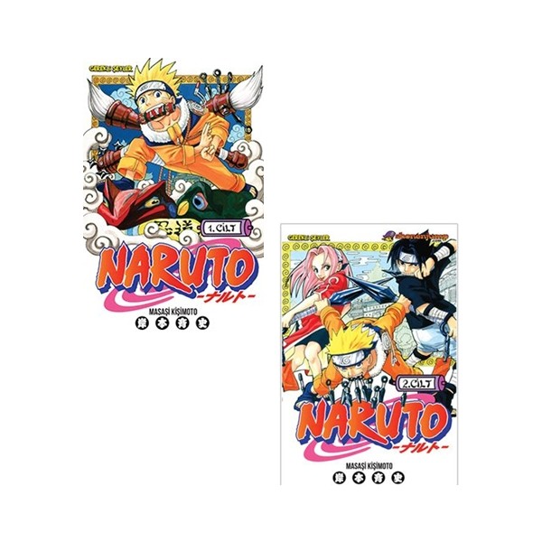 Gerekli Şeyler Yayıncılık Naruto Manga Seti 1-2. Ciltler Masaşi Kişimoto Ciltsiz 400 Sayfa Türkçe Yayın Diğer Fiyatı