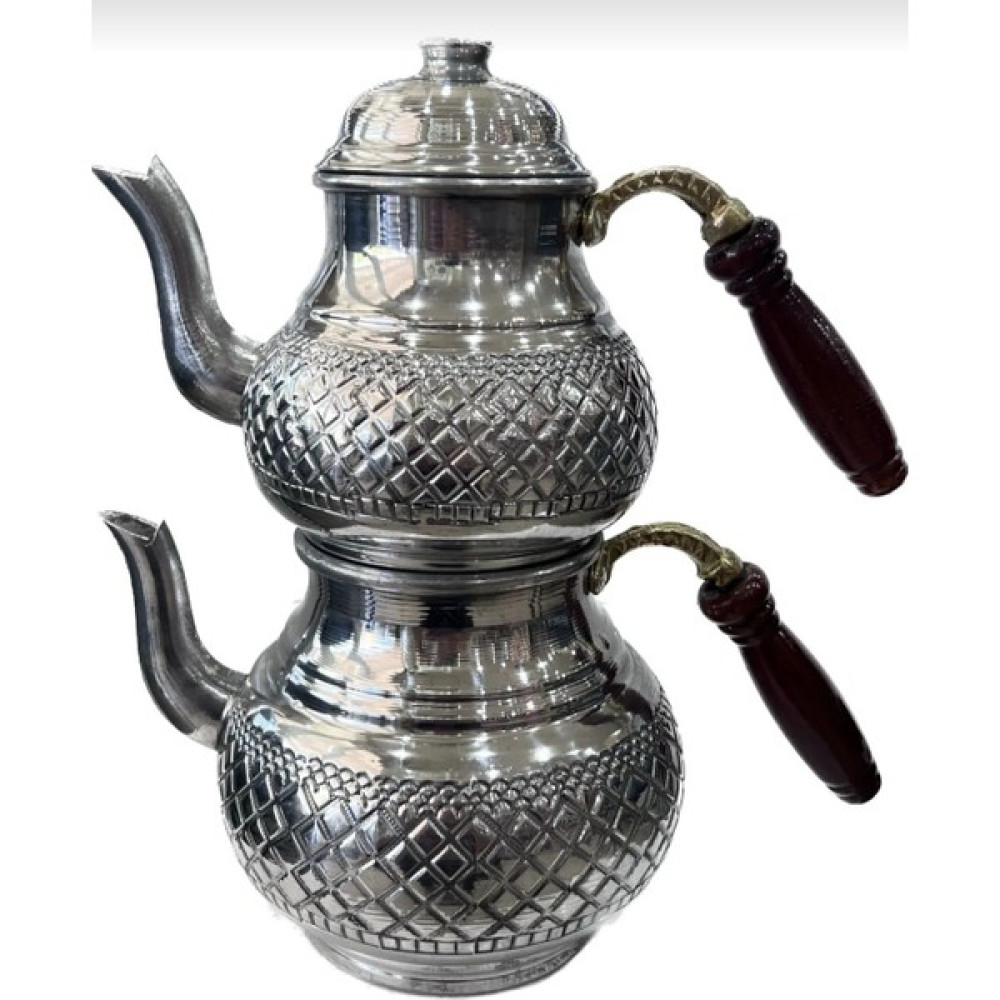GEREKSEAL Bakır Görünümlü Alüminyum Çaydanlık Çay / Çaydanlık Setleri Fiyatı