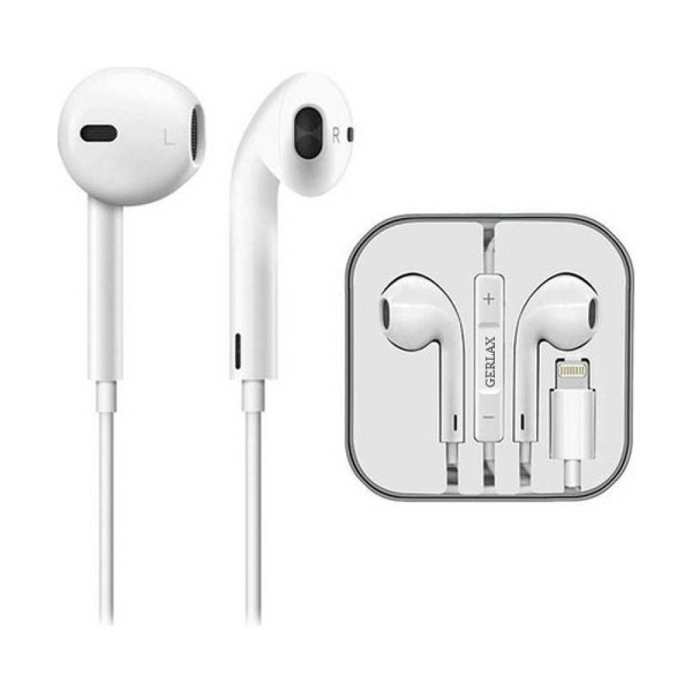 Gerlax Orjinal Ses Kalitesinde Beyaz Lightning Kablolu iphone Uyumlu Kulaklık, Mikrofonlu, Iphone 11 Uyumlu Kulaklık Kulaklık Fiyatı