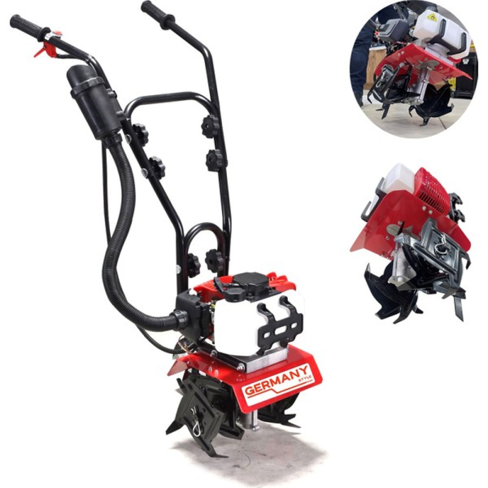 Germany Style 4 Hp Benzinli Çapa Makinesi 2 Zamanlı Motor Hobi Bahçeleri Için Çapalama Makinesi Fiyatı