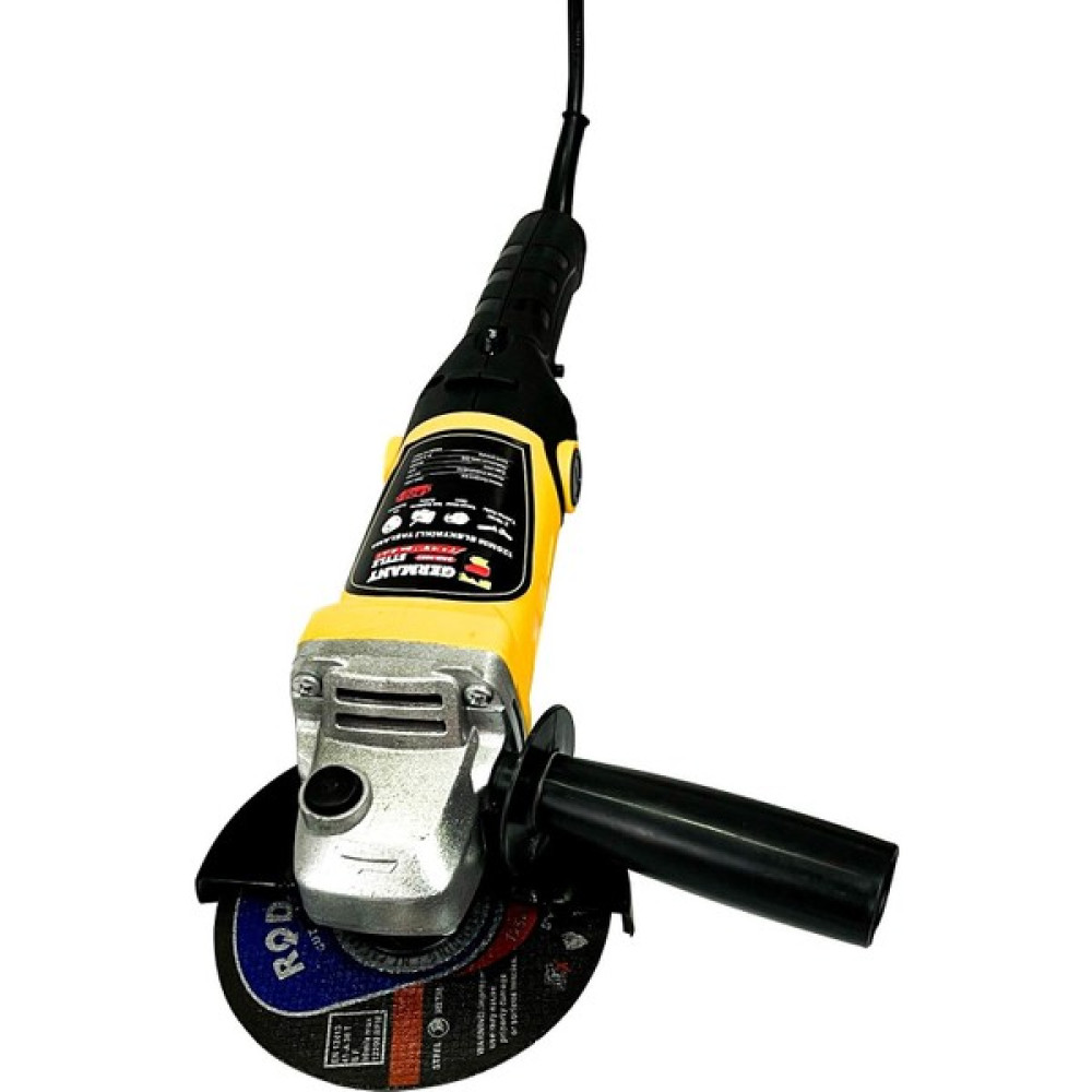 Germany Style GRM-9803 Bakır Sargılı 125 mm Devir Ayarlı Spiral Avuç İçi Kesme ve Taşlama Makinası Taşlama Makinesi Fiyatı