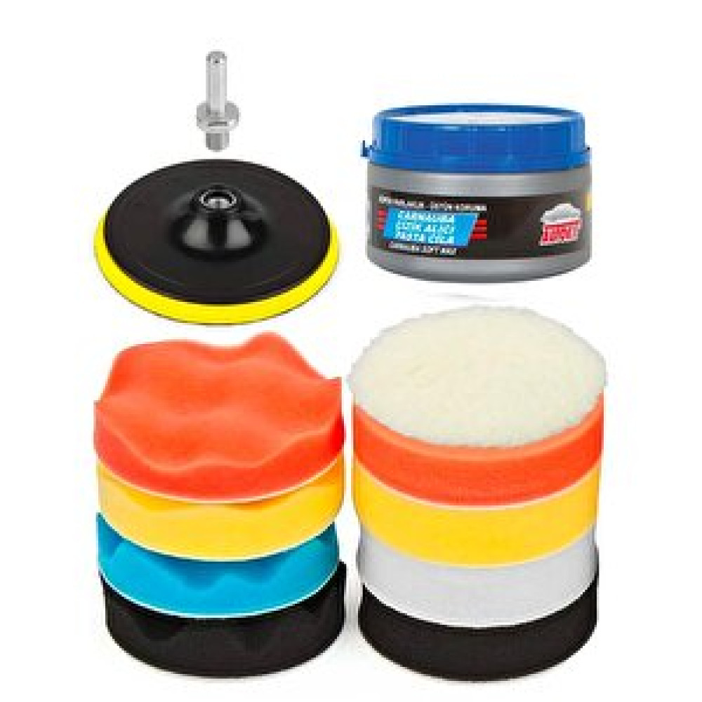 Germany Style Pasta Cila Yün Polisaj Süngeri Pedi Seti 115 Mm Oto Parlatma Parlatıcı Çizik Giderici Oto Bakım & Yenileme Ürünleri Fiyatı