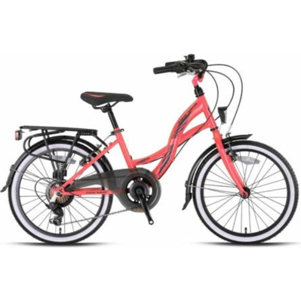 Geroni Galaxy - 20" Cıty - 12" - 7 Vites - V.b. - Gül Kurusu/siyah Çocuk Bisikletleri Fiyatı