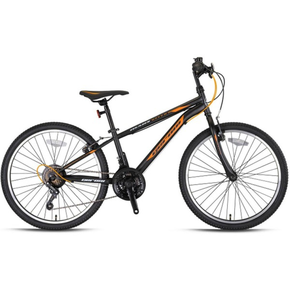 Geroni Kron Mars - 24" Mtb - 12' - 21 Vites - V.b. - Siyah-Beyaz/turuncu Çocuk Bisikletleri Fiyatı