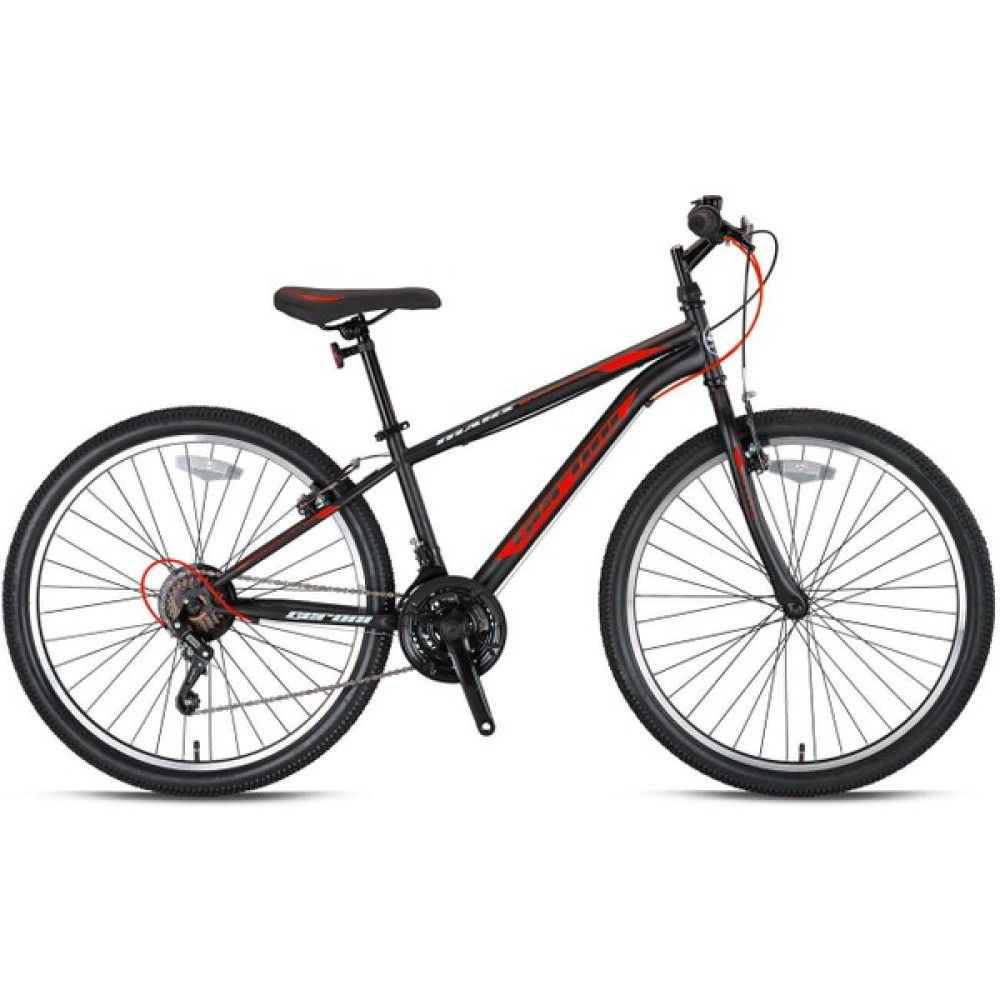 Geroni Kron Mars - 26" Mtb - 14' - 21 Vites - V.b. - Siyah-Cool Gri/kırmızı Dağ Bisikletleri Fiyatı