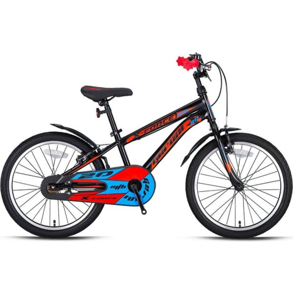 Geroni X-Force - 20" Mtb - 10' - Vitessiz - V.b. Siyah-Kırmızı Mavi Çocuk Bisikletleri Fiyatı
