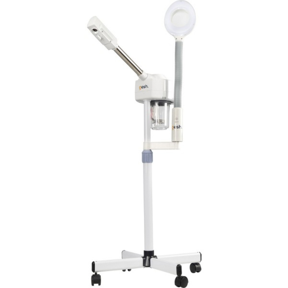 Gesh DT-318M Büyüteçli Looplu LED Işıklı Sıcak Buhar Ozonlu Yüz Buhar Makinesi Vapozon - Ayaklı - Profesyonel Cilt Bakımı - Beyaz Oto Boyaları Fiyatı