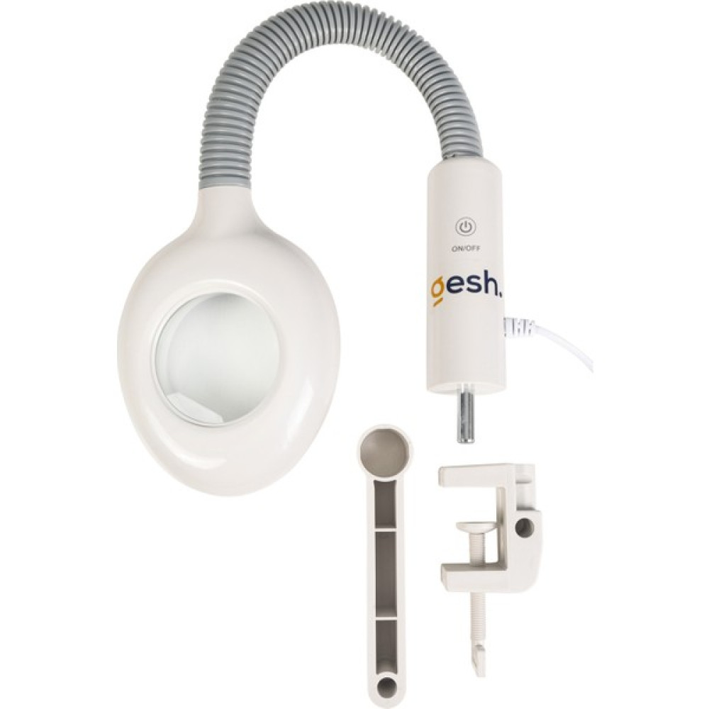 Gesh DT-709 Loop LED Işık 5x Yakınlaştırıcı Büyüteçli Işık Ayarlanabilir Takma Aparatlı - Masaüstü Oto Boyaları Fiyatı