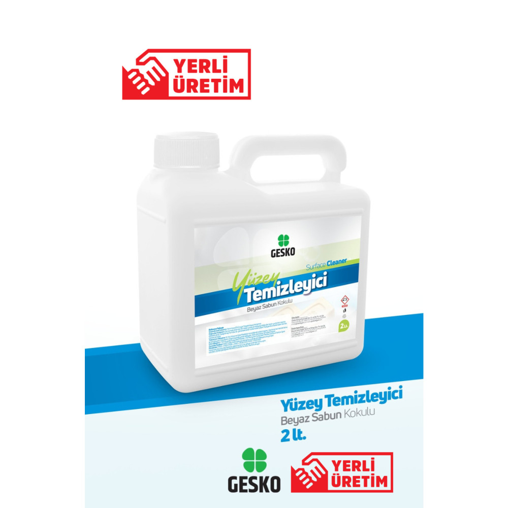 GESKO Beyaz Sabun Kokulu Yüzey Temizleyici 2 Lt(2000 ML) Parlatıcı ve Temizleyiciler Fiyatı