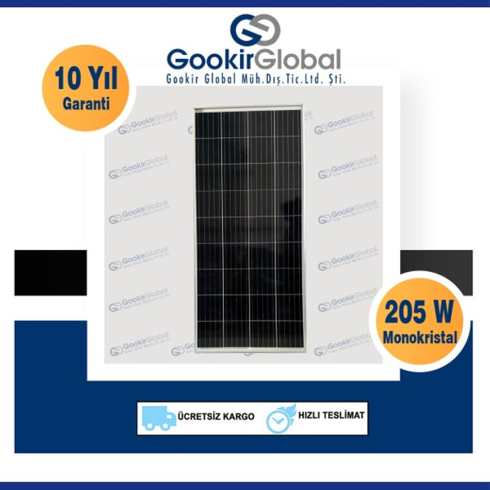Gesper 205 Wattmonokristal Güneş Paneli Dış Mekan & Bahçe Oyuncakları Fiyatı