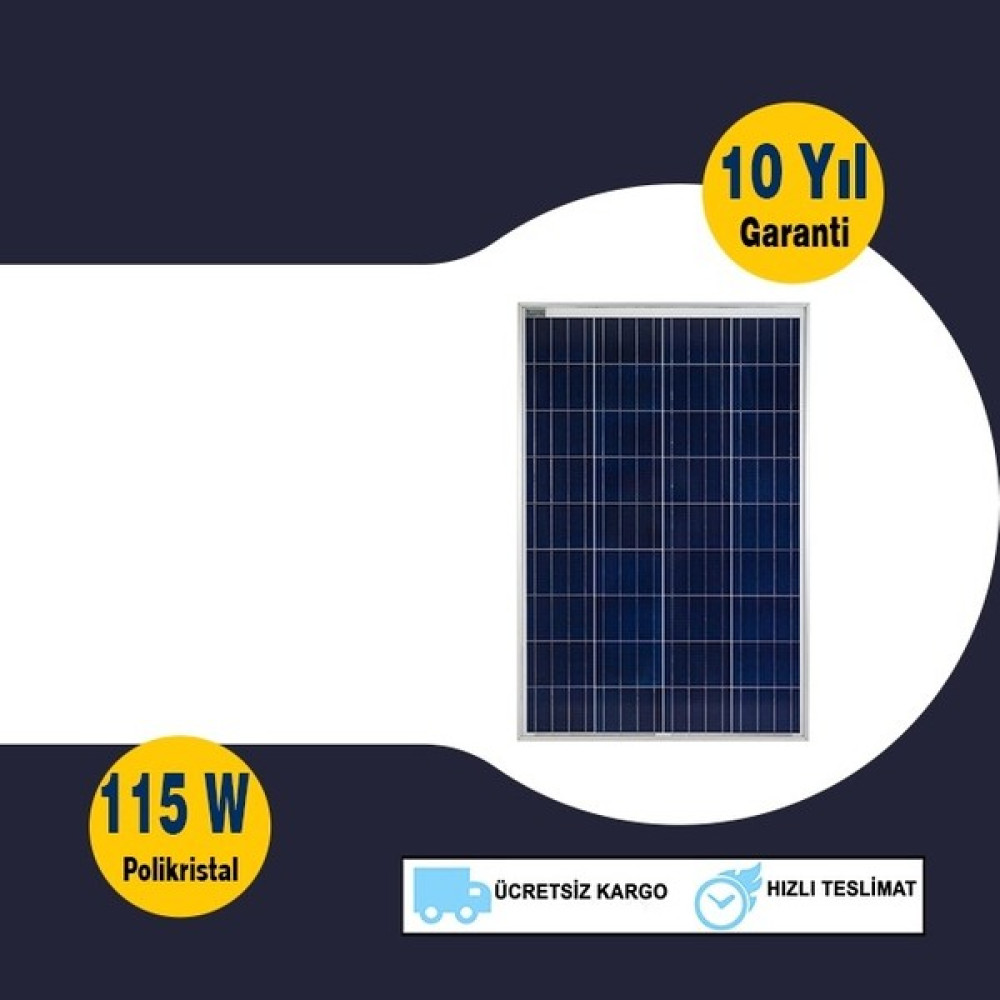Gesper Polikristal Güneş Paneli 115 W Oto, Bahçe, Yapı Market Fiyatı