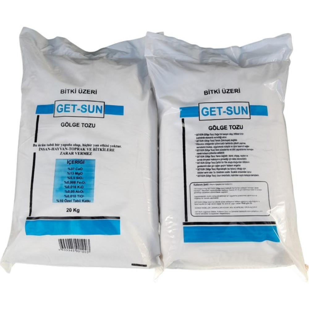 GET Get-Sun Bitki Üzeri Gölge Tozu Özel - 20 kg Bitki Fiyatı