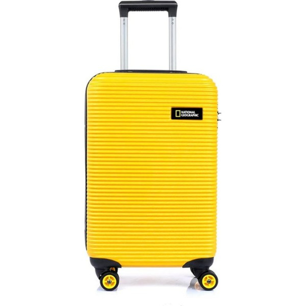 Getcho National Geographic N-2001 Sarı Abs Kabin Boy Valiz -Rond Çanta (Outdoor) Fiyatı