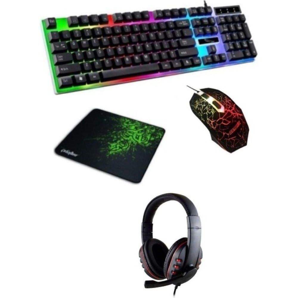Getorix 4in1 Rgb Klavye Mause + Kulaklık Gamer Oyuncu Seti Klavye - Mouse Fiyatı