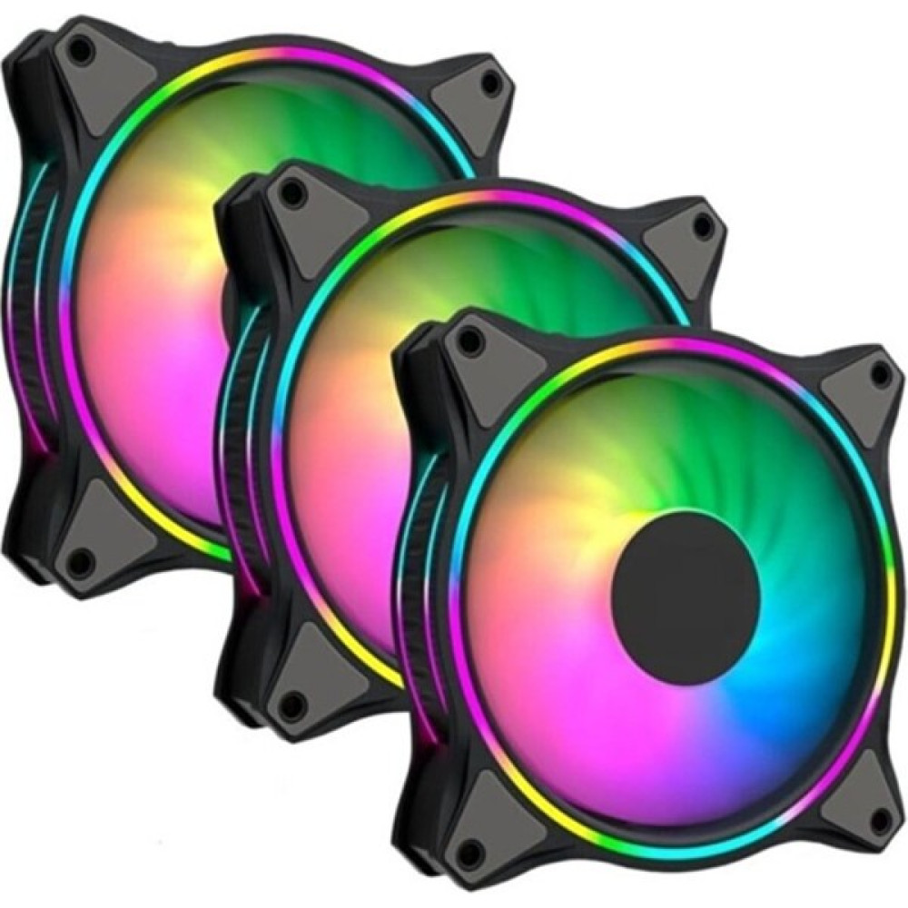 Geveze Store 1 Adet 120MM Rainbow Rgb Kasa Fanı 12CM Renkli Gökkuşağı Fan Soğutucular Fiyatı