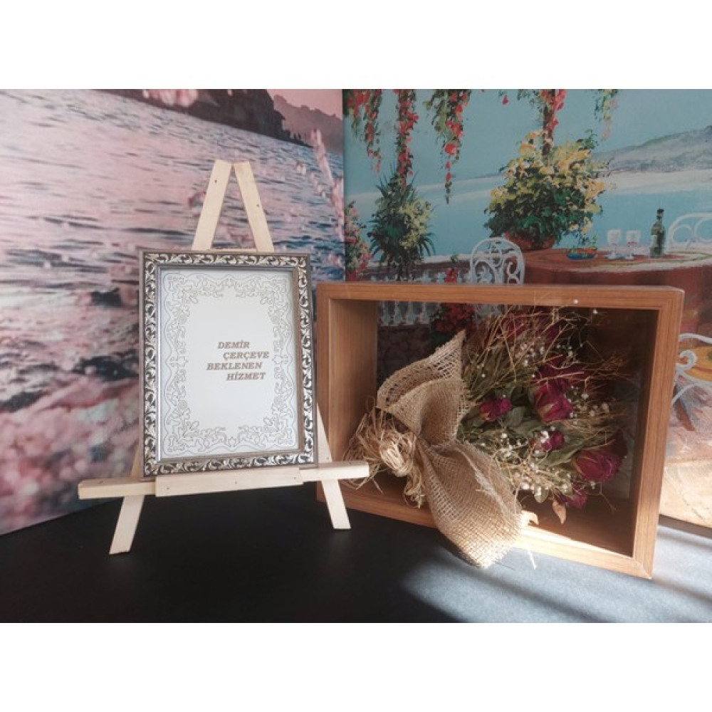 Gevker Fotoğraf Çerçevesi 21X30-21X26-21X15-10X15 - Eskitme Gümüş - 21x15 Resim & Fotoğraf Çerçevesi Fiyatı