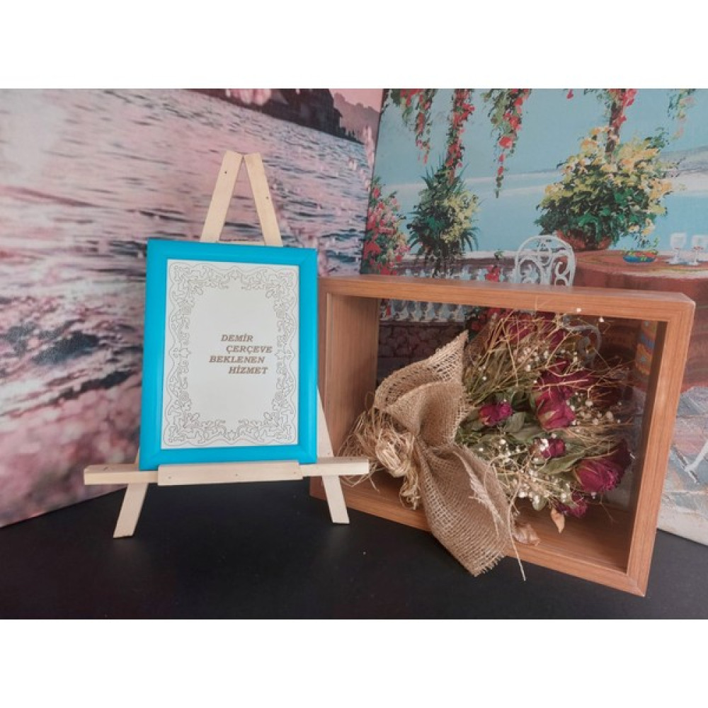 Gevker Fotoğraf Çerçevesi 21X30-21X26-21X15-10X15 - Mavi - 10x15 Resim & Fotoğraf Çerçevesi Fiyatı