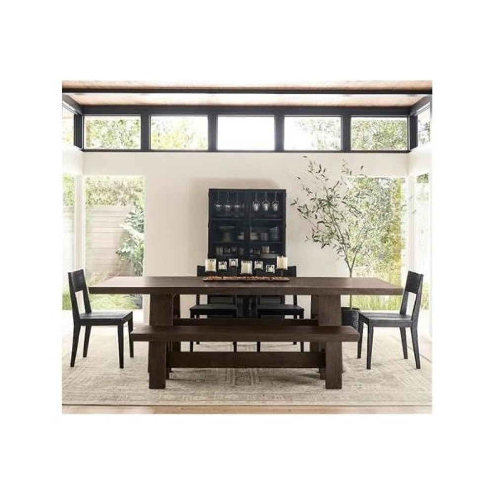 Geyik Mobilya Yemek Masası 6 Kişilik - Ceviz - 190 cm x 90 cm x 75 cm Yemek & Mutfak Masası Fiyatı