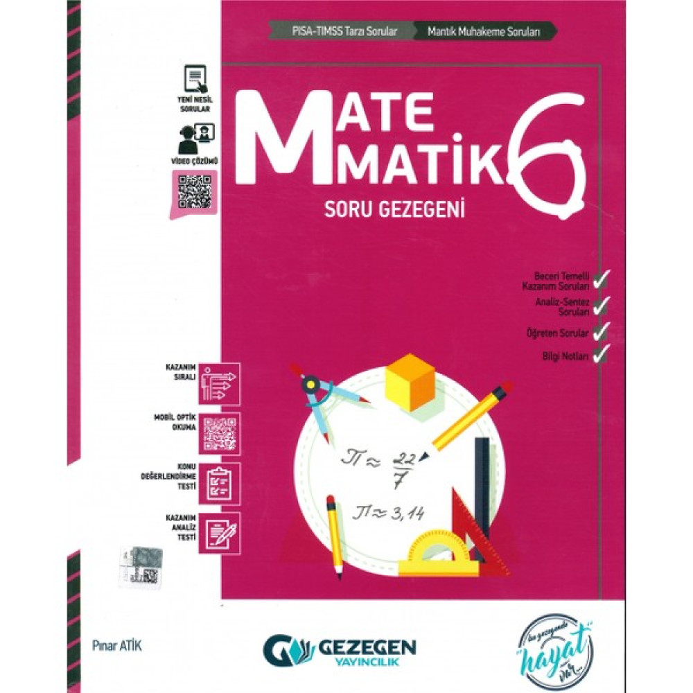Gezegen 6. Sınıf Matematik Soru Gezegeni Matematik Fiyatı