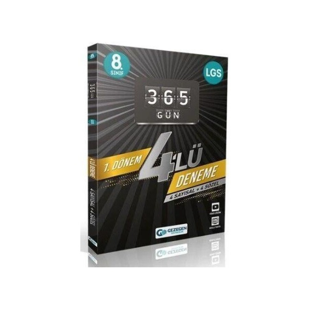 Gezegen 8. Sınıf Lgs 1. Dönem 365 Gün 4 Çözümlü Deneme Gezegen Yayınları Kaynak Kitapları Fiyatı