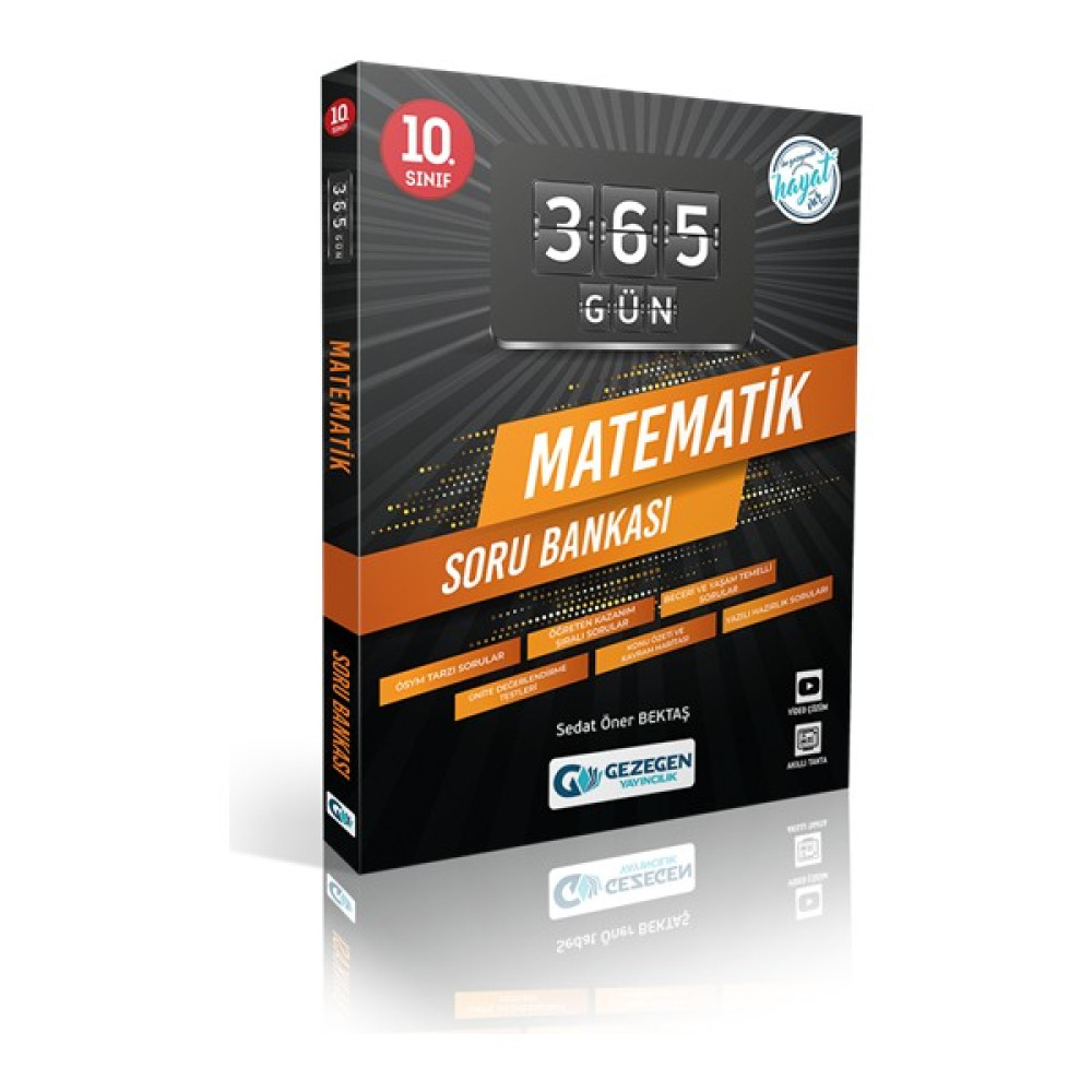 Gezegen Yayıncılık 10. Sınıf 365 Gün Serisi Matematik Soru Bankası 1022 Kaynak Kitapları Fiyatı