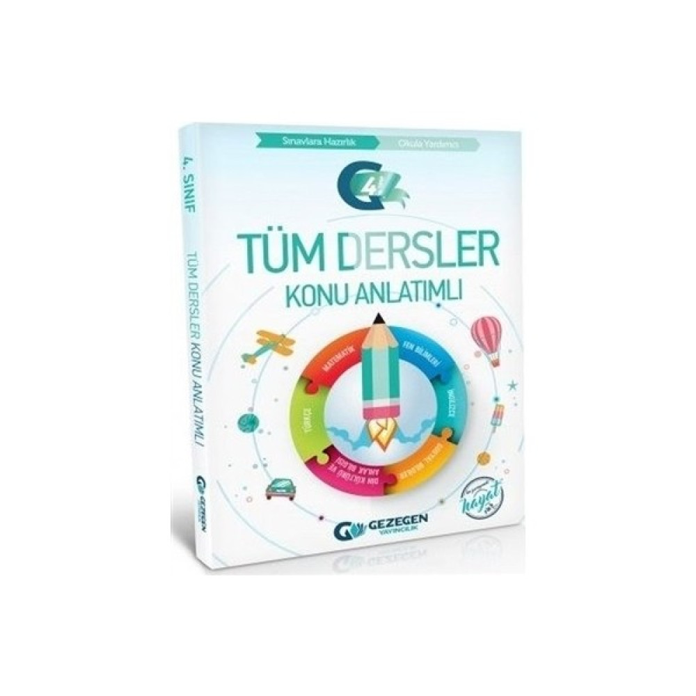 Gezegen Yayıncılık 4. Sınıf Tüm Dersler Konu Anlatımlı Tüm Dersler Fiyatı
