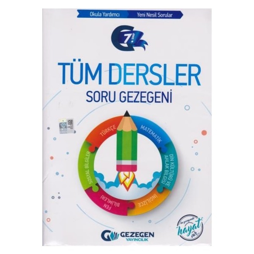 Gezegen Yayıncılık 7.Sınıf Tüm Dersler Soru Bankası Tüm Dersler Fiyatı