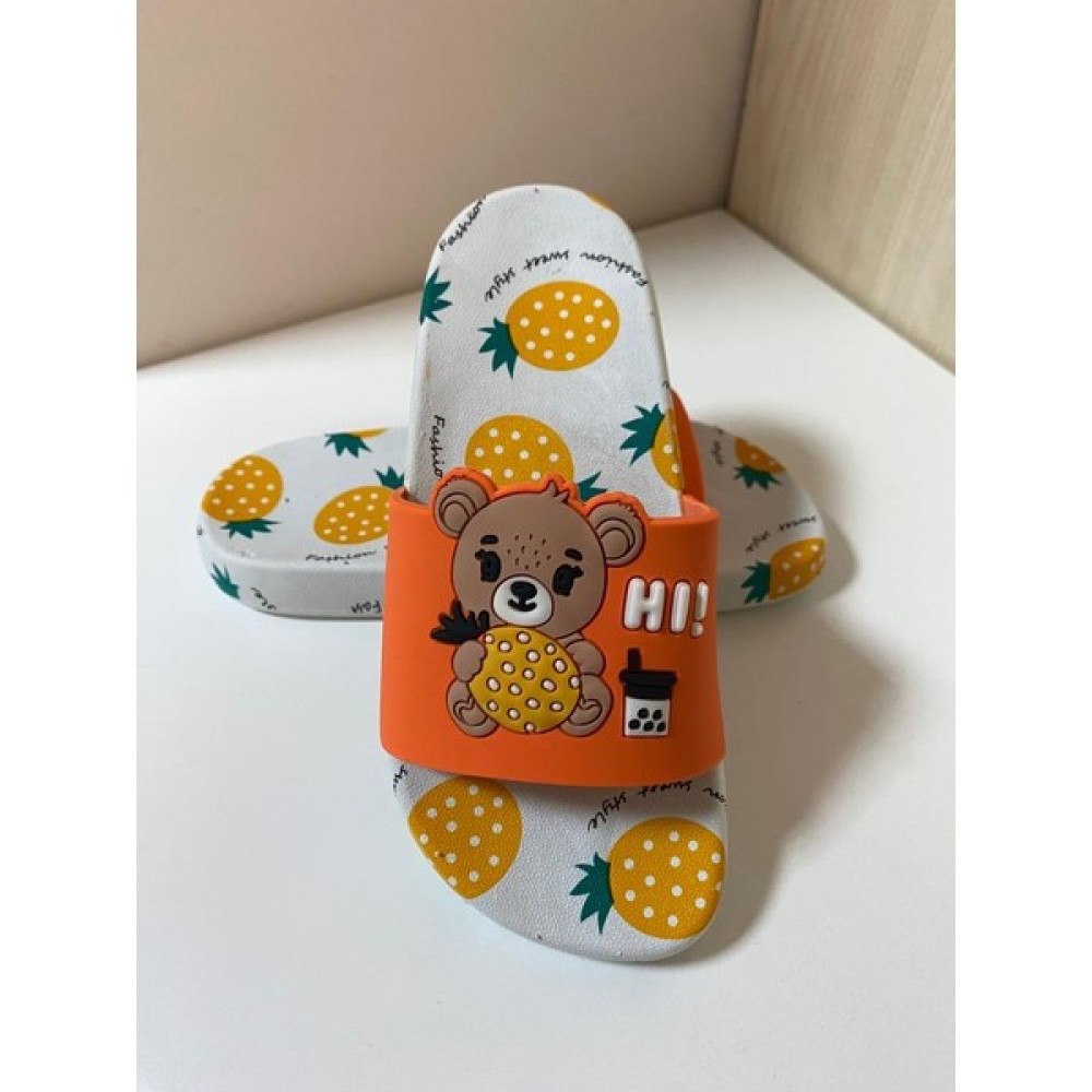 Gezer Kız Çocuk Ananas Desen Kaydırmaz Havuz Deniz Banyo Islak Zemin ve Günlük Terlik Kız Çocuk Terlik & Sandaleti Fiyatı