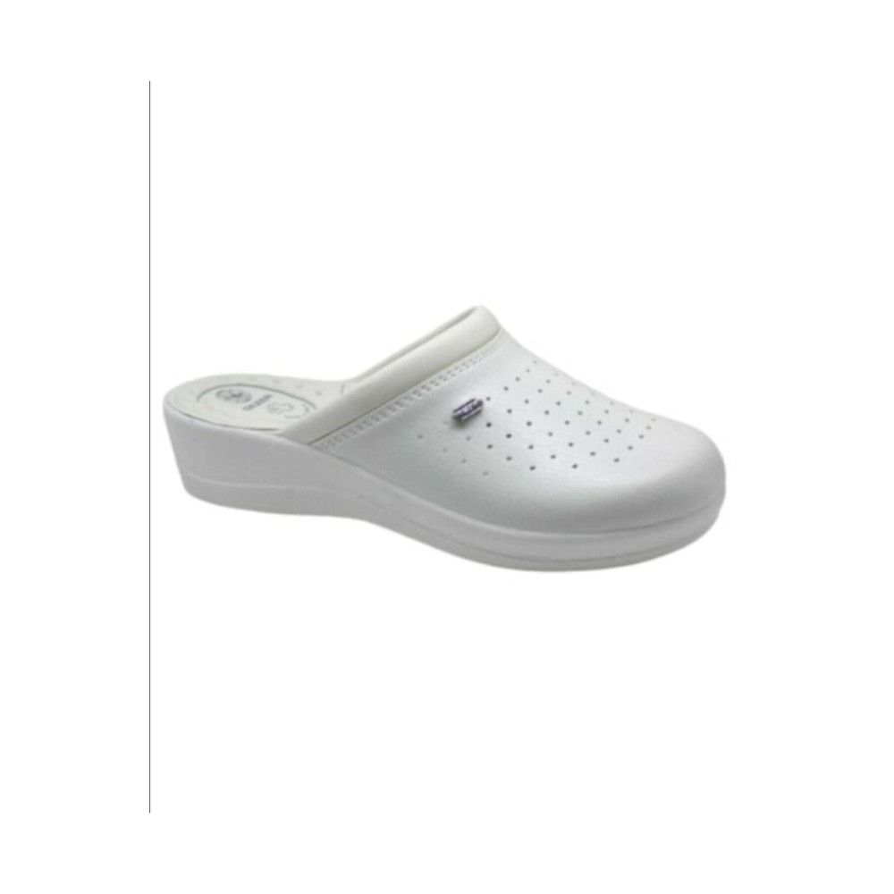 GEZER Unisex Beyaz Ortopedik 4 Nokta Sabo Terlik Aşçı Hemşire Hastane Doktor Terliği Gzrtrlk01 38 Beden Unisex Sandalet Fiyatı