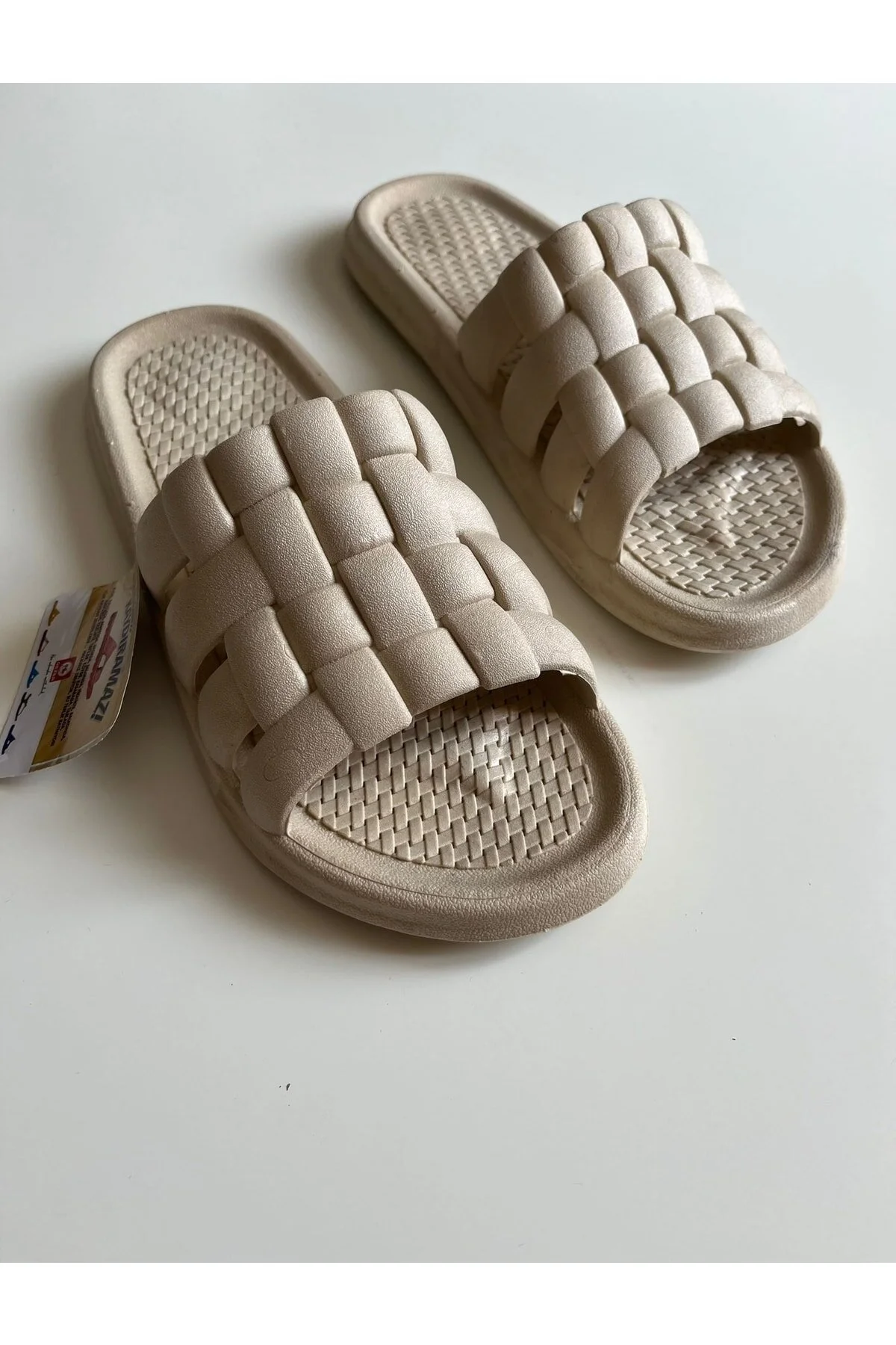 GEZER Yeni Sezon Kadın Plaj Balkon Banyo Kaymaz Taban Rahat Terlik 40 Beden Unisex Sandalet Fiyatı