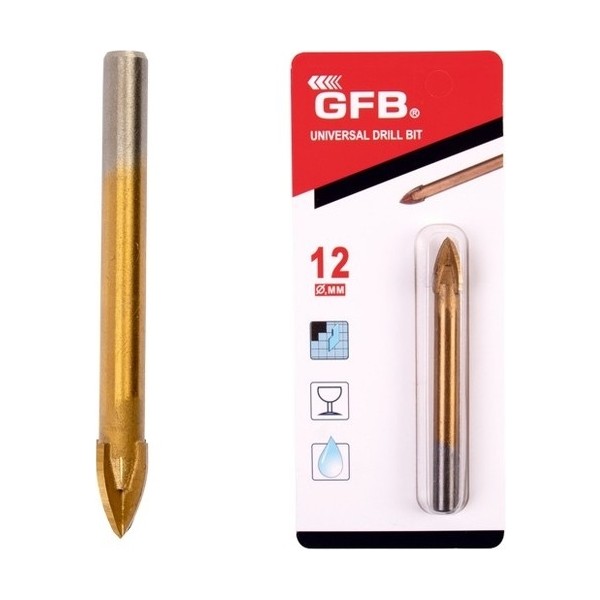 Gfb Cam Seramik Delme Üniversal Matkap Ucu 4 MM-4600 Matkaplar Fiyatı