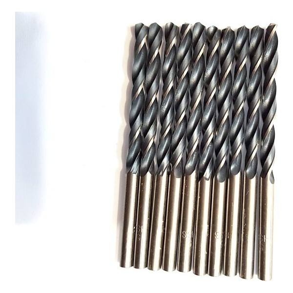 Gfb Hss Siyah Beyaz Matkap Ucu 10'lu 1.0 mm - 1 mm Matkaplar Fiyatı