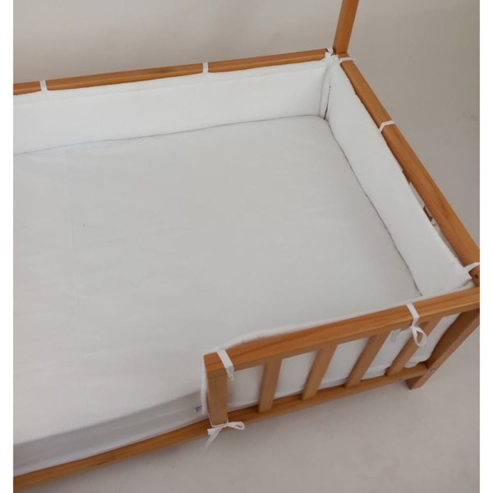 G&G Baby 90X190 cm Montessori Yataklar Için Yan Koruma Seti Beyaz - 90 x 190 cm Bebek Güvenlik Fiyatı