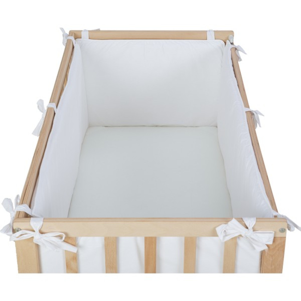 G&g Baby Beyaz Dört Parçalı Yan Koruma Seti 60X120 cm Beşikler Için - 60 x 120 cm Bebek Güvenlik Fiyatı