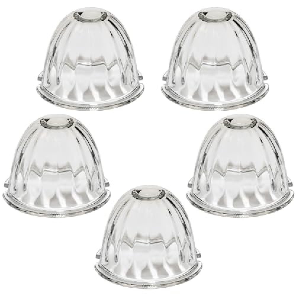 GG Grand General A92403 3.5" Clear Watermelon Plus Glass Lens, Set of 5