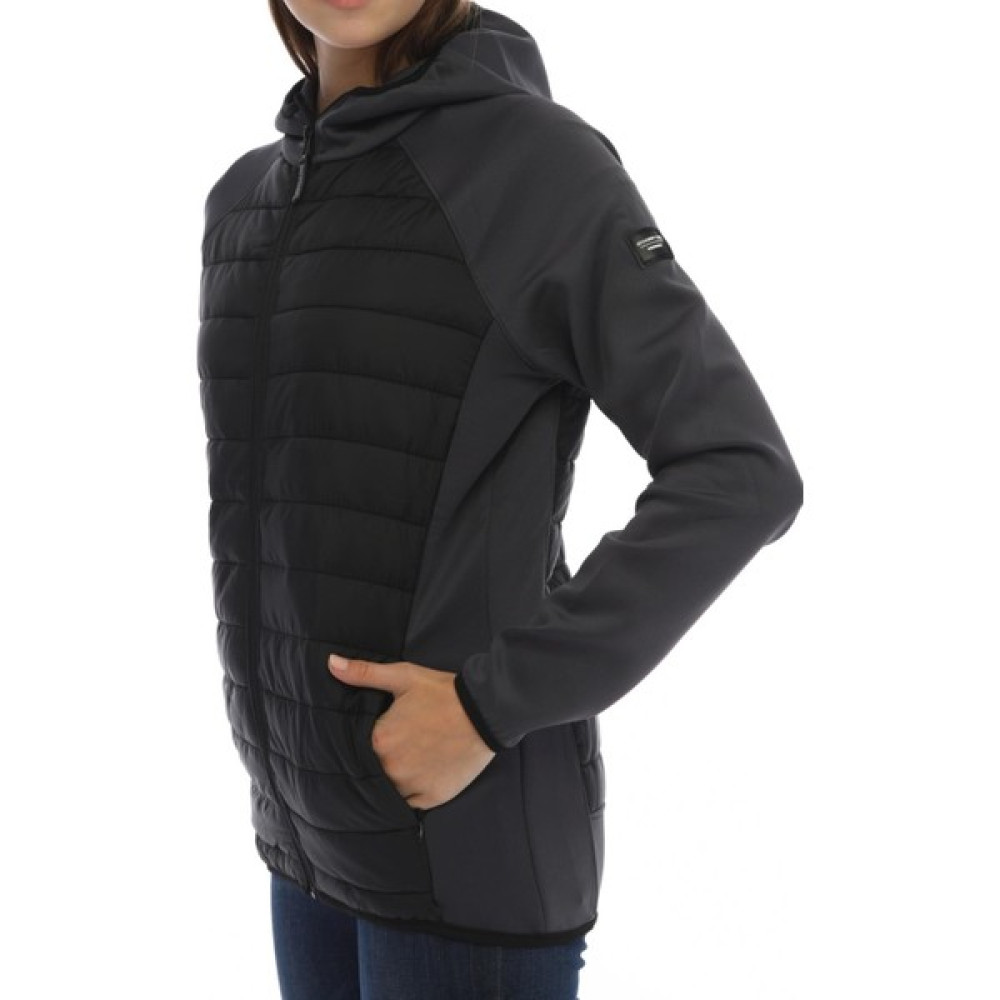 Ghassy Co Kadın Kapüşonlu Scuba Garnili Hafif Şişme Spor Ceket Mont (Outdoor) Fiyatı