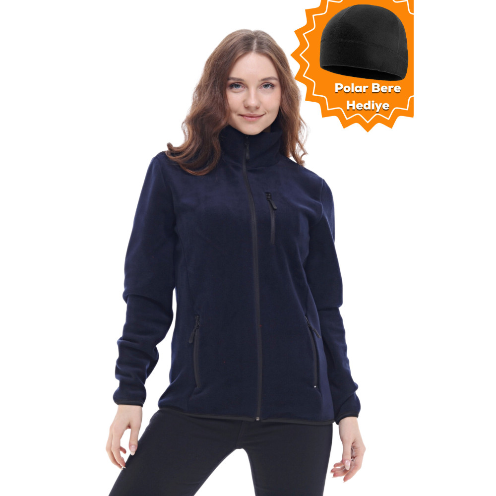 GHASSY CO. Kadın  Lacivert Softshell-Polar - M Beden Kadın Giyim Fiyatı