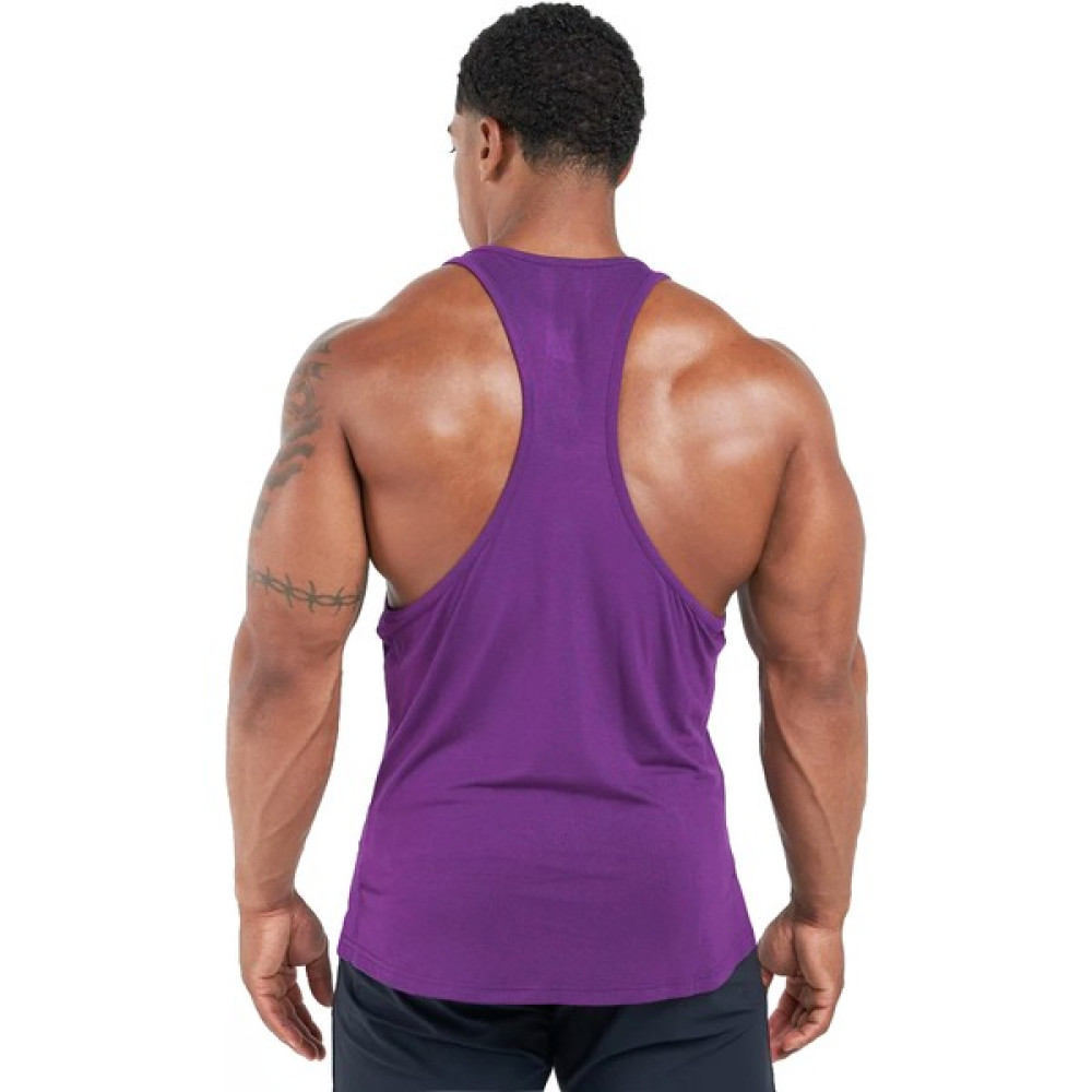 Ghedto Monster Muscle Gym Fitness Tank Top Sporcu Atleti Mor Erkek Atlet / Fanila Fiyatı