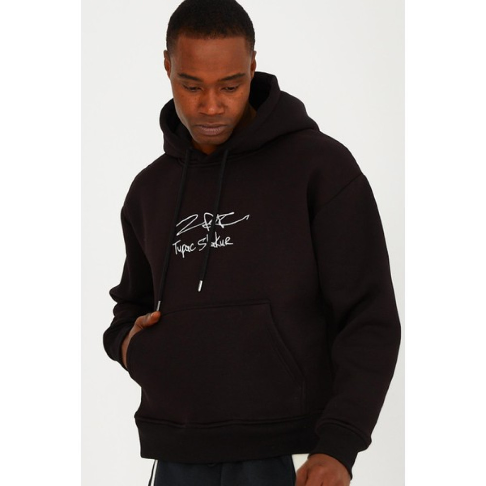 Ghetto Off Limits 2pac Sıgnature Oversıze Unısex Hoodıe Erkek Sweatshirt Fiyatı