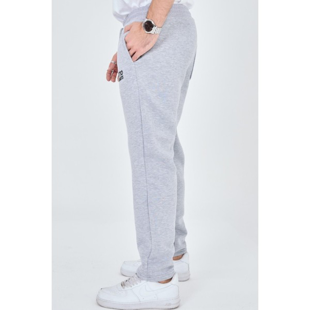 Ghetto Off Limits Basic Unisex Gri Melanj Eşofman Altı Erkek Eşofman Fiyatı