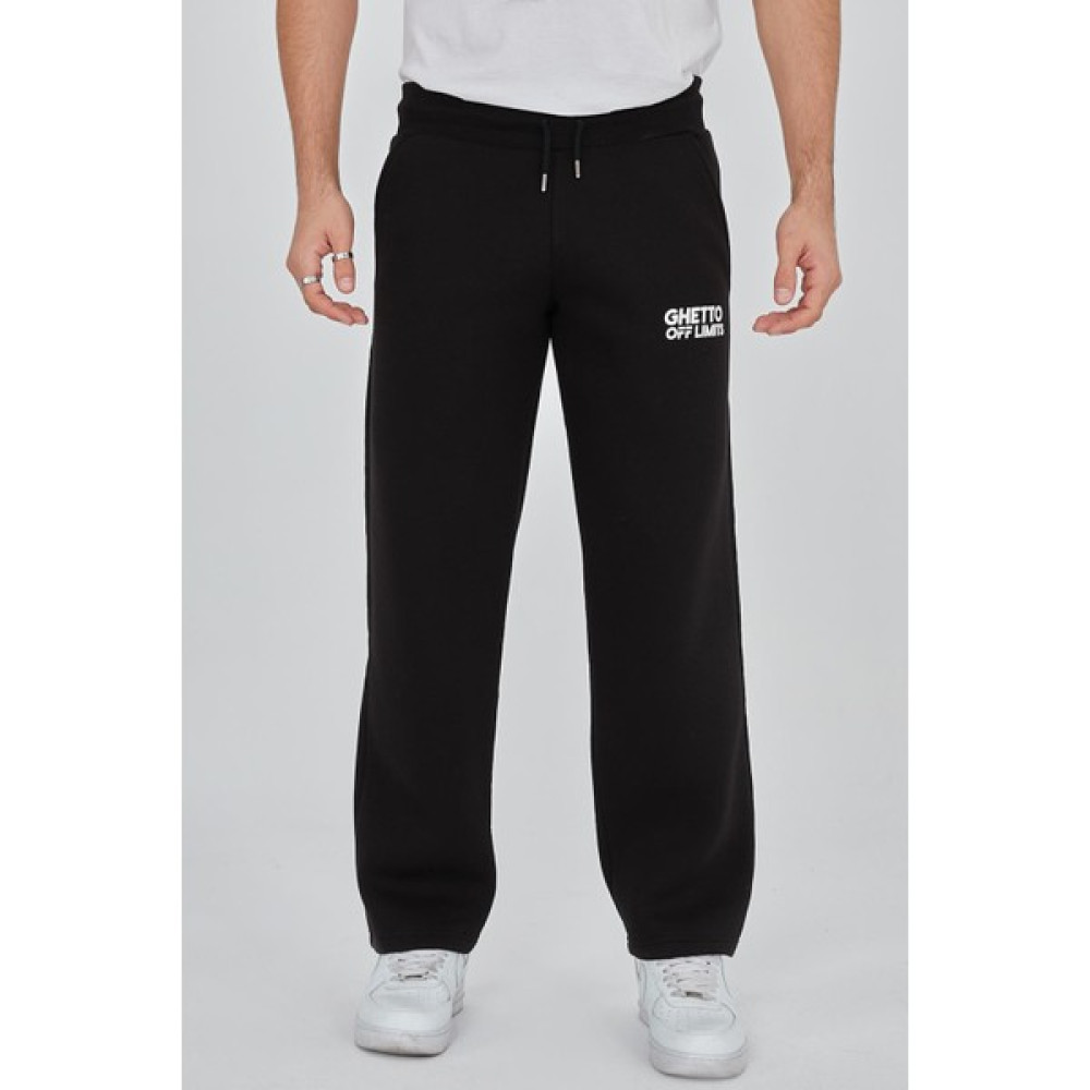 Ghetto Off Limits Basic Unisex Siyah Eşofman Altı Erkek Eşofman Fiyatı