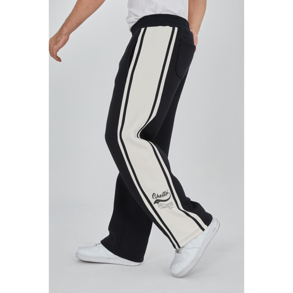 Ghetto Off Limits Groovy Lines Unisex Siyah Eşofman Altı Erkek Eşofman Fiyatı