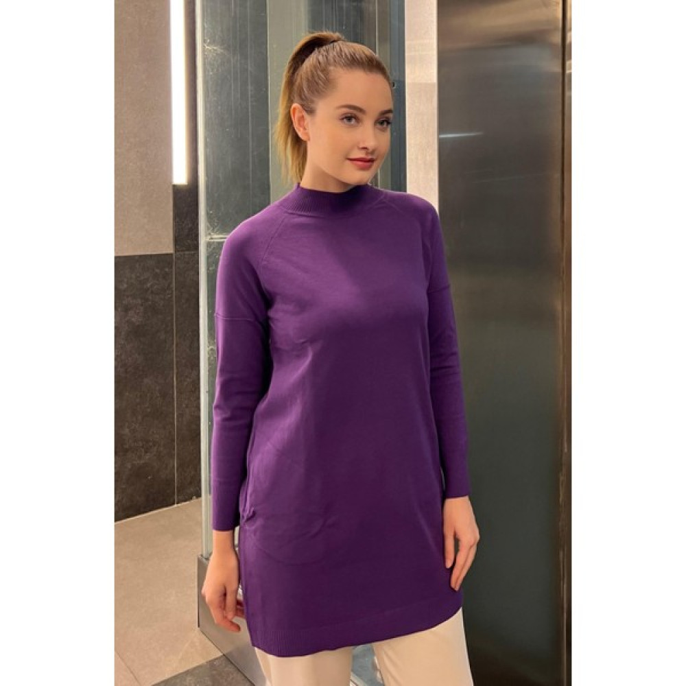 Ghisa 4390-23K Reglan Kol Triko Tunik Tunik Fiyatı