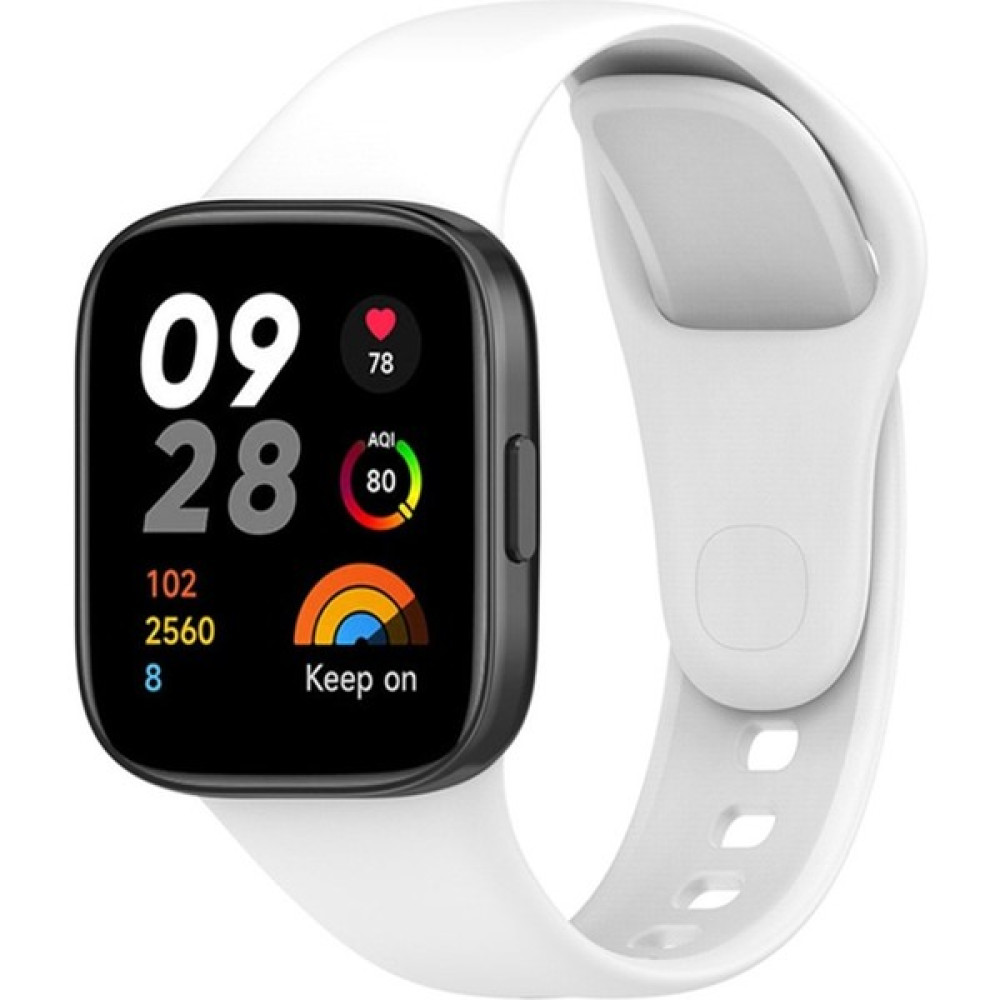 Ghk Tech Xiaomi Redmi Watch 3 Klasik Kordon - Beyaz Giyilebilir Teknoloji Aksesuarları Fiyatı