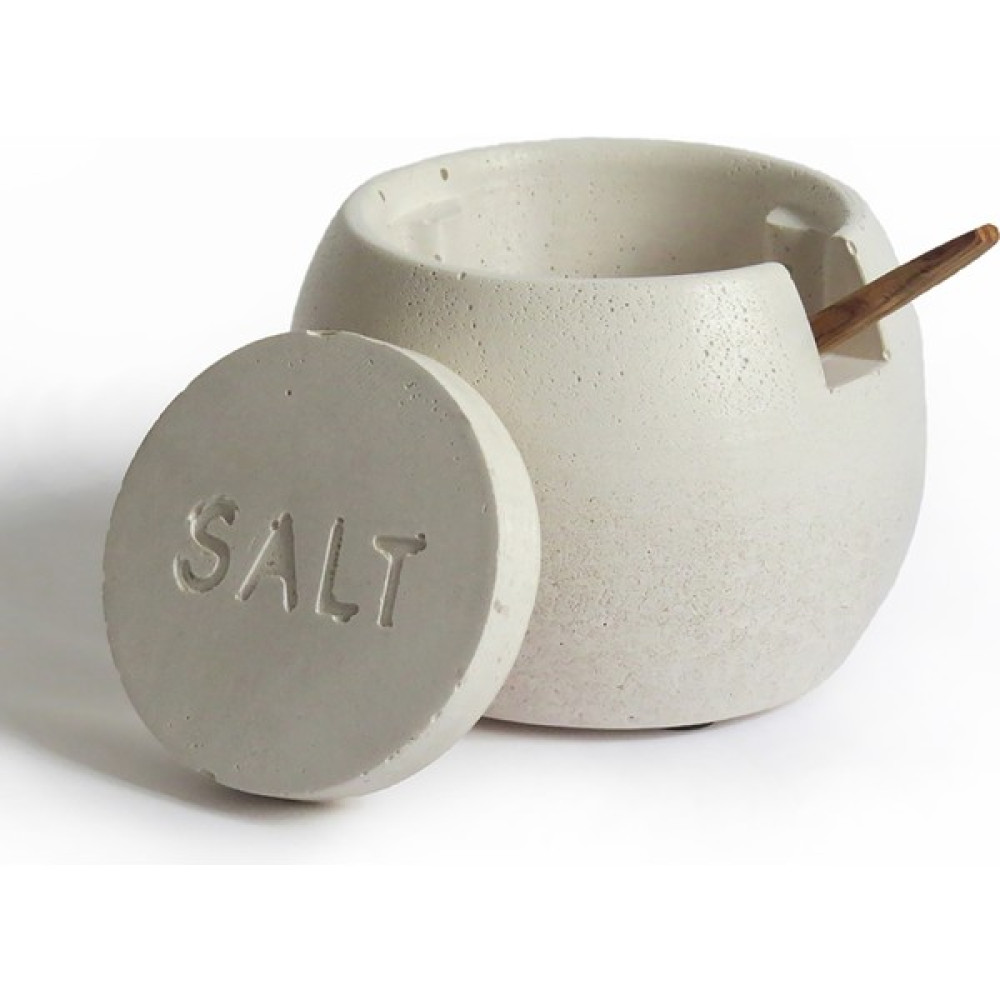 Ghogol Home Bonny Beton Tuzluk - Beyaz - 100 ml Baharat Setleri & Baharatlıklar Fiyatı