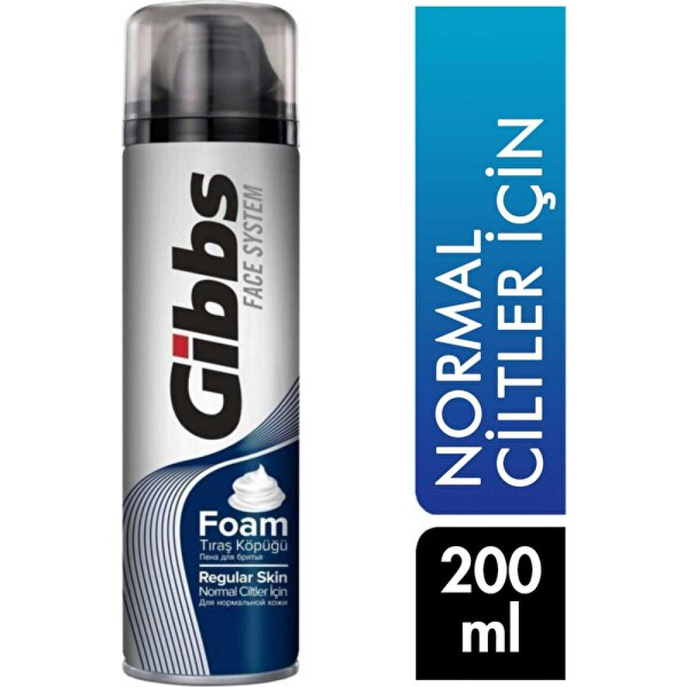Gibbs Tıraş Köpüğü 200 ml Normal Ciltler Için 8690506409869 Tıraş Köpük ve J Tıraş Jelleri / Köpükleri / Kremleri Fiyatı