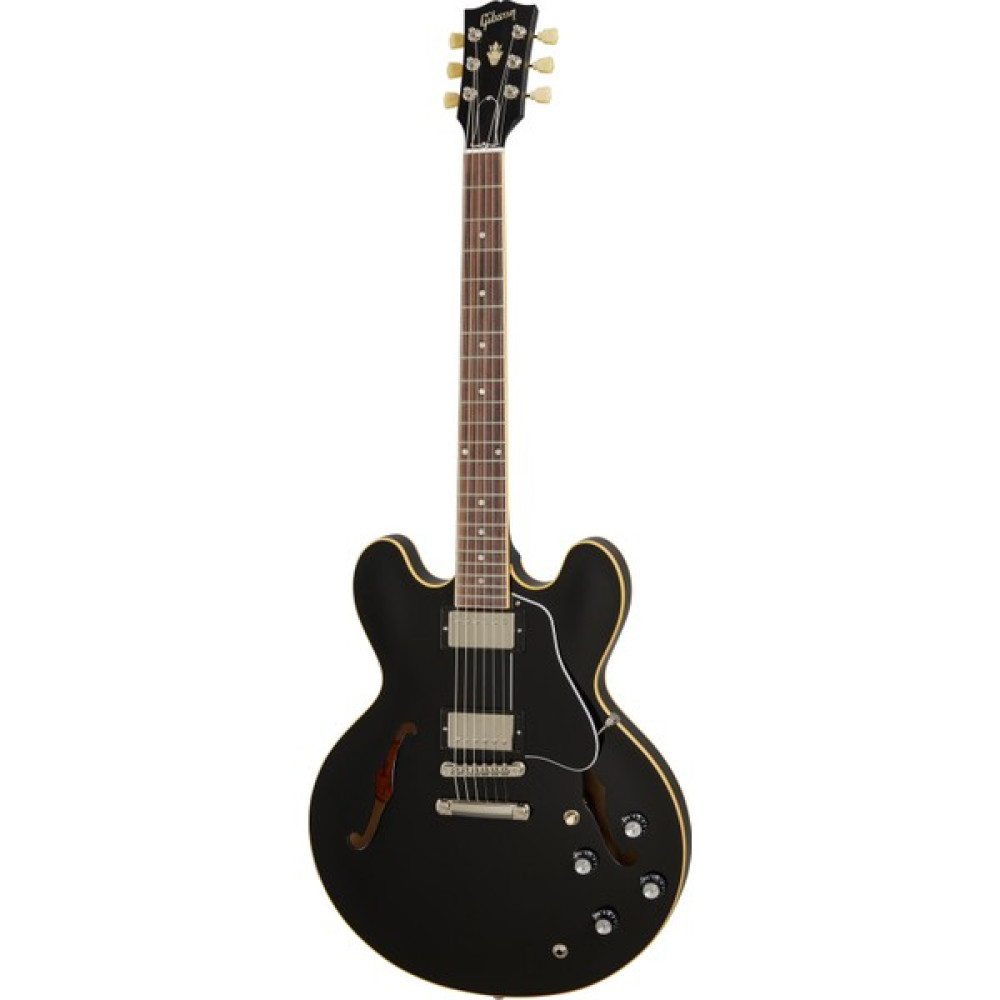 Gibson ES-335 Semi-Hollow Elektro Gitar (Vintage Ebony) Elektro Gitarlar Fiyatı