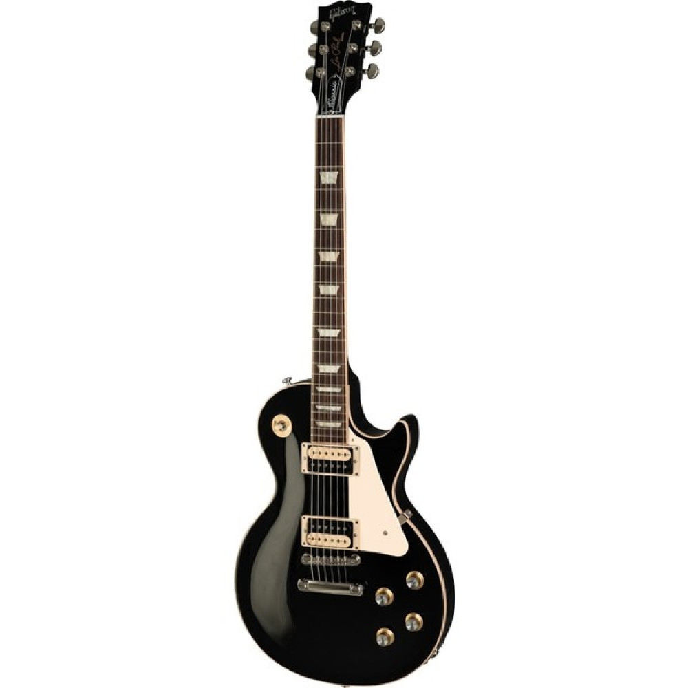 Gibson Les Paul Classic Elektro Gitar (Ebony) Elektro Gitarlar Fiyatı