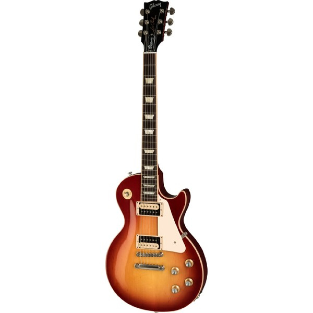 Gibson LPCS00HSNH1 Les Paul Classic Elektro Gitar (Heritage Cherry Sunburst) Elektro Gitarlar Fiyatı